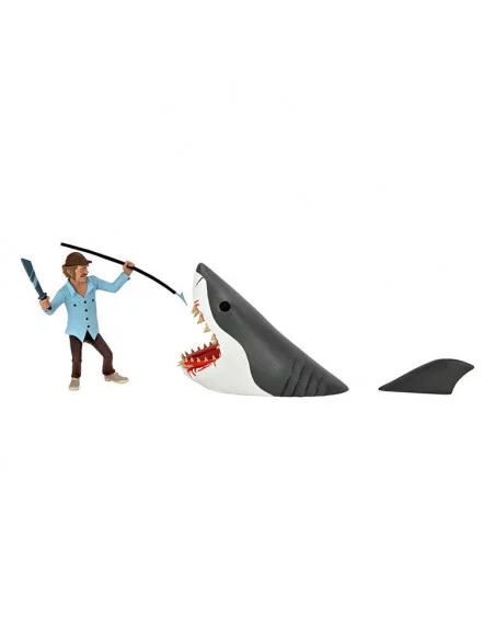 es::Tiburón Pack de Figuras Jaws & Quint Toony Terrors 15 cm