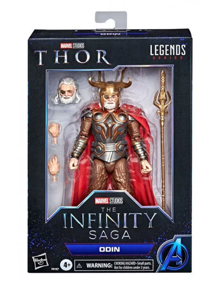 es::The Infinity Saga Marvel Legends Series Figura 2021 Odin