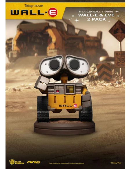 es::Wall-E Figuras Mini Egg Attack Wall-E Series Wall-E & Eve 8 cm
