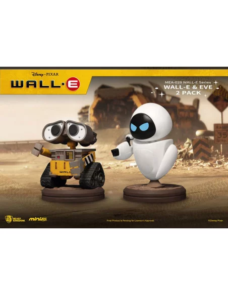es::Wall-E Figuras Mini Egg Attack Wall-E Series Wall-E & Eve 8 cm