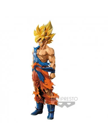 es::Dragonball Z Figura Master Stars Piece Super Saiyan Goku Manga Dimensions 34 cm