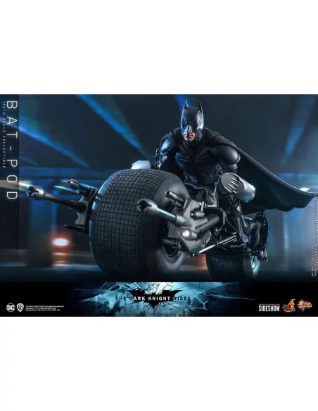 es::Batman The Dark Knight Rises Vehículo 1/6 Bat-Pod Hot Toys 59 cm