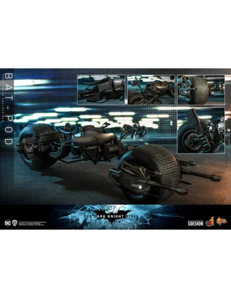 es::Batman The Dark Knight Rises Vehículo 1/6 Bat-Pod Hot Toys 59 cm