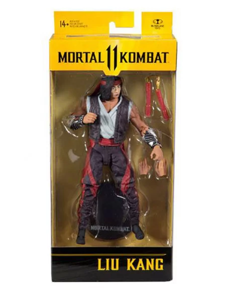 es::Mortal Kombat Figura Liu Kang 18 cm es::Mortal Kombat Figura Liu Kang 18 cm