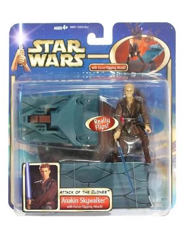es::Anakin Skywalker With FORCE-FLIPPING Attack - Figura Star Wars Hasbro
