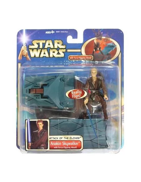 es::Anakin Skywalker With FORCE-FLIPPING Attack - Figura Star Wars Hasbro