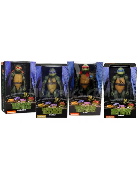 es::Tortugas Ninja Pack 4 Figuras 1/4: Donatello, Leonardo, Michelangelo y Raphael 42 cm