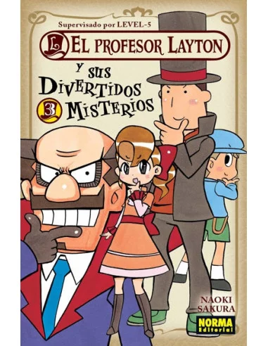 es::El profesor Layton y sus divertidos misterios Vol. 3 de 4
