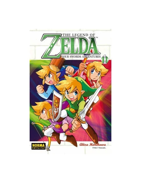 es::The legend of Zelda 08: Four swords adventures vol. 1