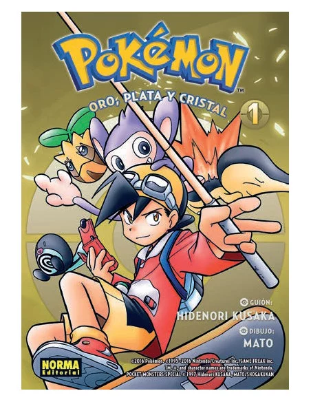 es::Pokémon 05. Oro, plata y cristal nº 1