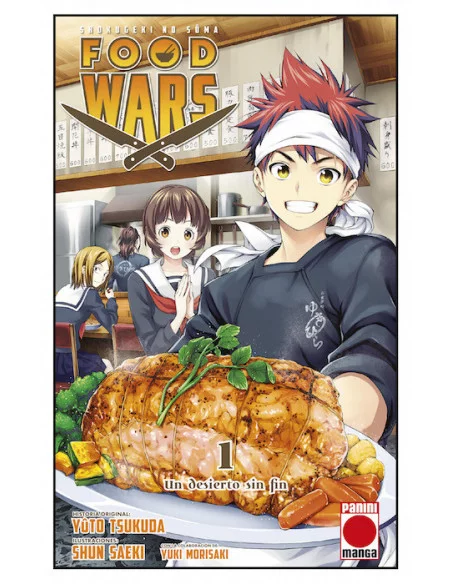 es::Food Wars: Shokugeki no Soma 01. Un desierto sin fin