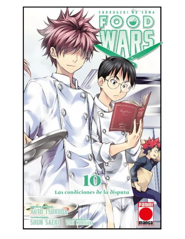 es::Food Wars: Shokugeki no Soma 10. Las condiciones de la disputa