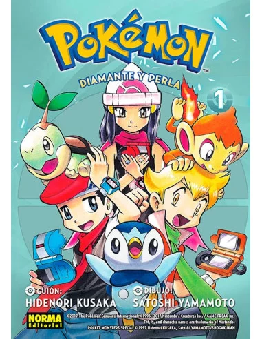 es::Pokémon 17. Diamante y perla nº 1