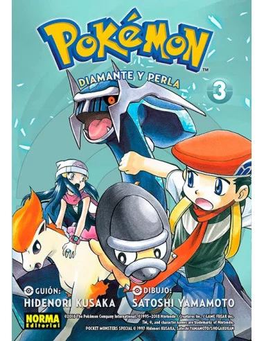 es::Pokémon 19. Diamante y perla nº 3