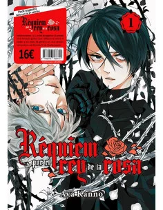 es::Réquiem por el Rey de la Rosa 01 y 02 Pack con postales y pegatinas