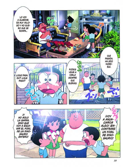 es::Doraemon y el pequeño dinosaurio