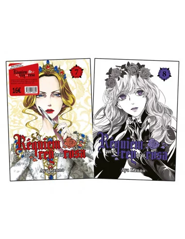 es::Réquiem por el Rey de la Rosa 07 y 08 Pack con pegatinas