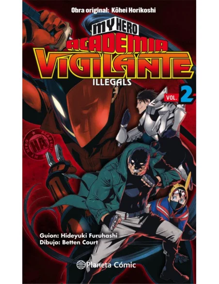 es::My Hero Academia Vigilante Illegals 02