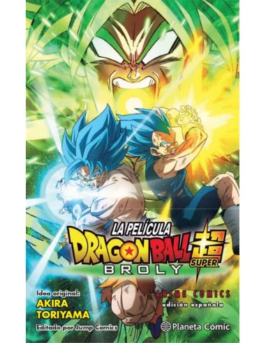es::Dragon Ball Super Broly Anime Comic