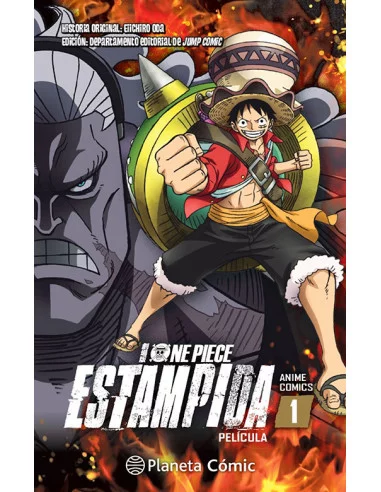 es::One Piece Estampida Anime Cómic nº 01