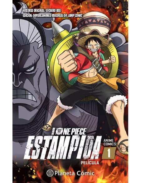 es::One Piece Estampida Anime Cómic nº 01