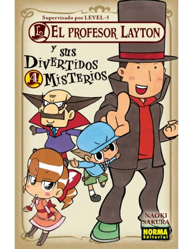 es::El profesor Layton y sus divertidos misterios Vol. 4 de 4-0