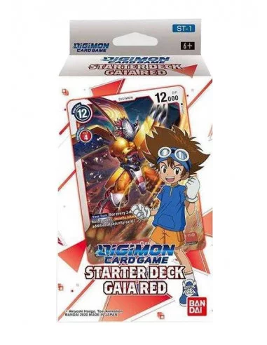es::Digimon Card Game Gaia Red Starter Deck 1-0