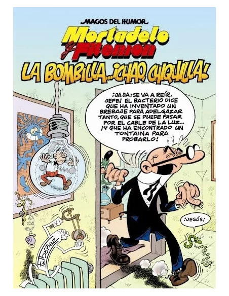 es::Magos del humor 149: La bombilla... ¡Chao, chiquilla! Mortadelo y Filemón
