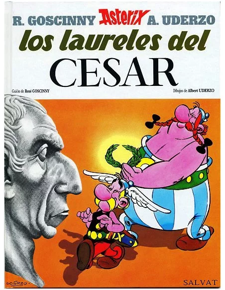 es::Astérix 18: Los Laureles del Cesar