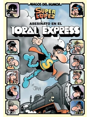 es::Magos del Humor 150: Asesinato En El Toral Express Superlópez - Cómic Ediciones B