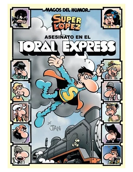 es::Magos del Humor 150: Asesinato En El Toral Express Superlópez - Cómic Ediciones B