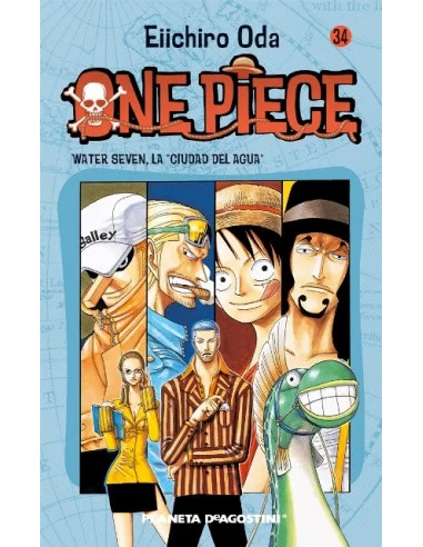 es::One Piece 34: Water Seven, la ciudad del agua