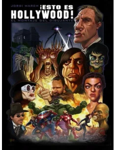 es::¡ Esto es Hollywood ! El montaje del dibujante