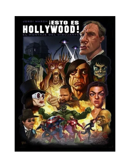 es::¡ Esto es Hollywood ! El montaje del dibujante