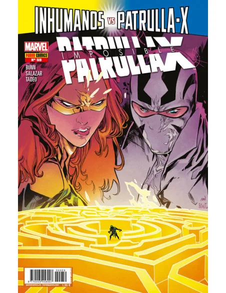 es::Imposible Patrulla-X 59. Inhumanos Vs. La Patrulla-X