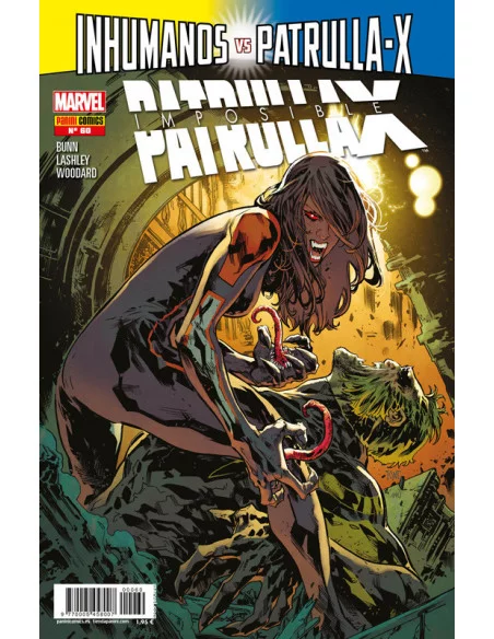 es::Imposible Patrulla-X 60. Inhumanos Vs. Patrulla-X