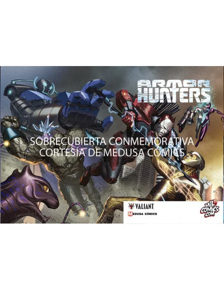 es::Armor Hunters - Con sobrecubierta firmada por Joshua Dysart