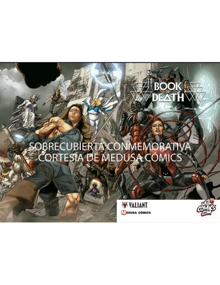 es::Book of Death - con sobrecubierta firmada x 2 CAFU y Dysart