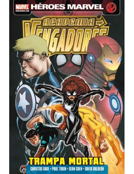 es::Academia Vengadores 03. Trampa mortal Cómic Héroes Marvel