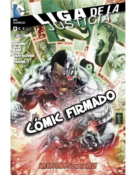 es::Liga de la Justicia 17 - Firmado por Jesús Saiz
