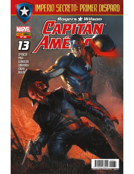 es::Rogers - Wilson: Capitán América 84 13 Imperio Secreto: Primer disparo