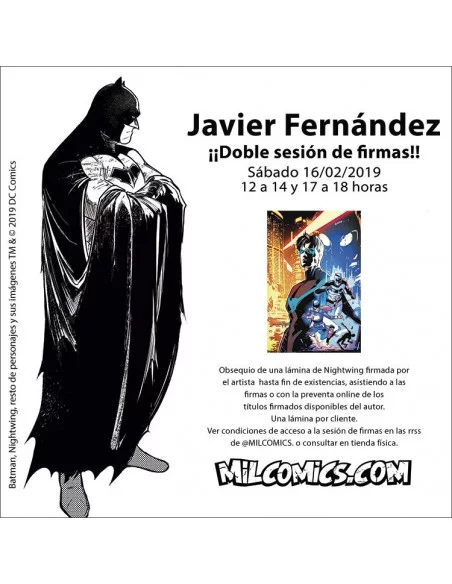 es::Nightwing 01 Renacimiento - Firmado por Javier Fernández