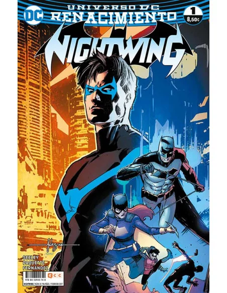 es::Nightwing 01 Renacimiento - Firmado por Javier Fernández