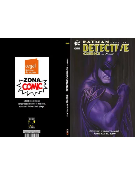 es::Batman: Especial Detective Comics 1.000 Portada Alex Ross Zona Cómic y Cegal