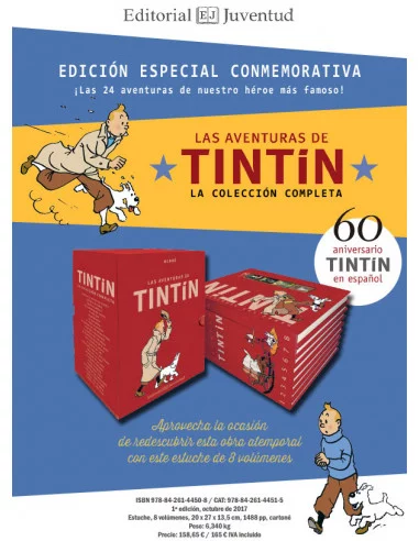 es::Las Aventuras de Tintín - Colección completa. Edición 60 aniversario