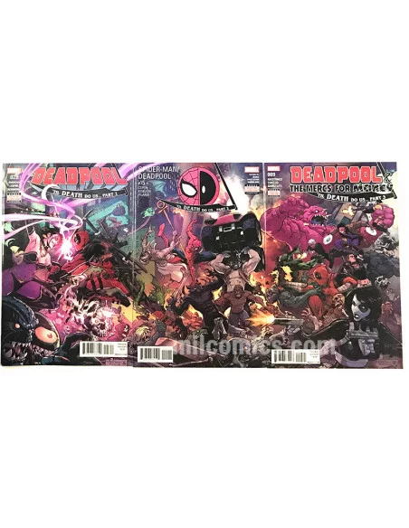 es::Deadpool. 'Til Death do us apart SET 1 - Con firma de Iban Coello