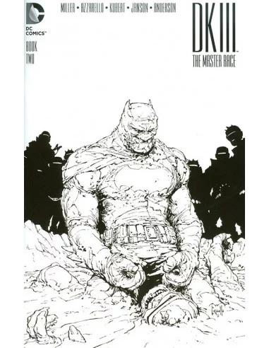 es::DF Dark Knight III The Master Race 2 Capullo Sketch Midtown Excusive