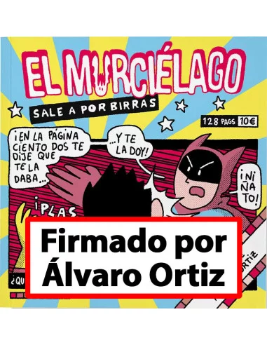 es::El Murciélago sale a por birras variante MilCómics firmada por Álvaro Ortiz