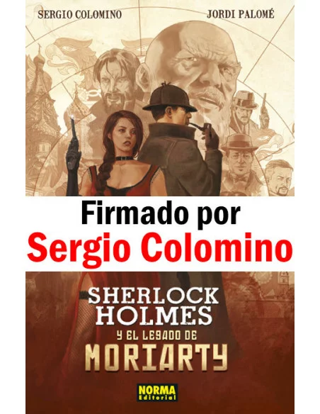 es::Sherlock Holmes y el legado de Moriarty - Firmado por Sergio Colomino