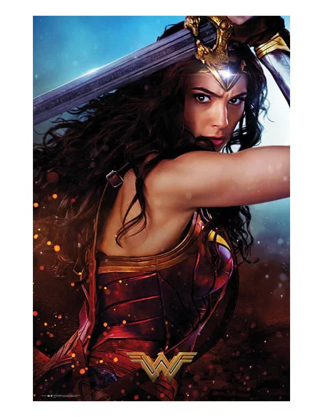 es::Wonder Woman Póster Defend 61 x 91 cm
